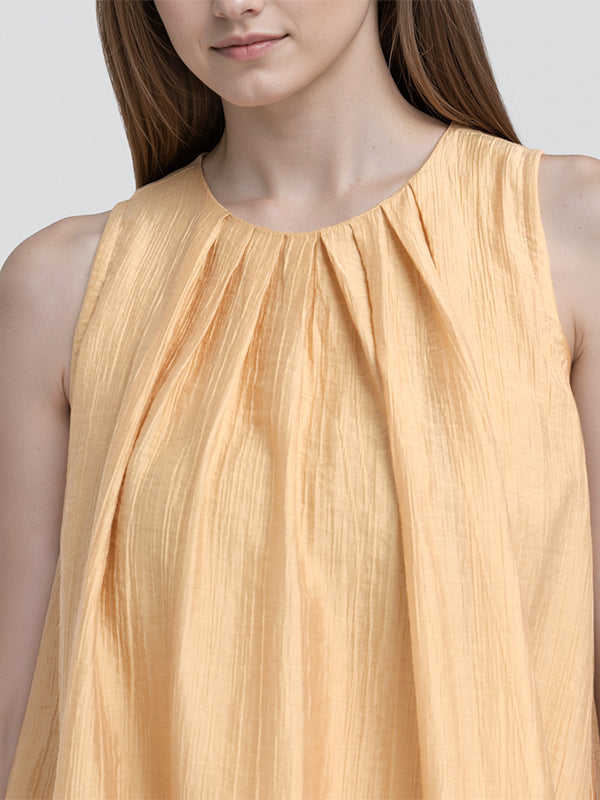 ESPYR By Tokyo Talkies Women Beige Top With Shorts Co-Ords - Beige - Image 5