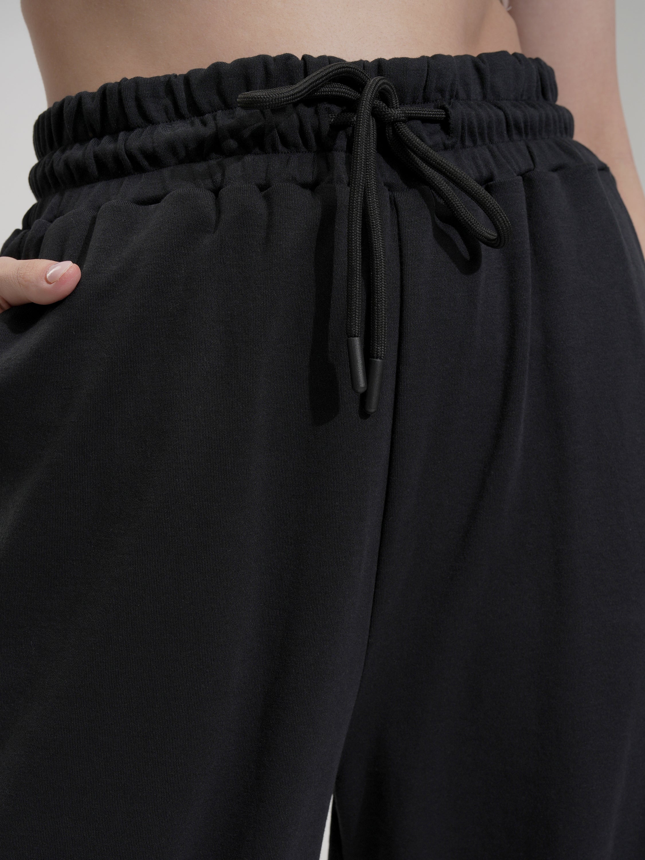Tokyo Talkies Women Black Top With Trousers Co-Ords - Black - Image 7