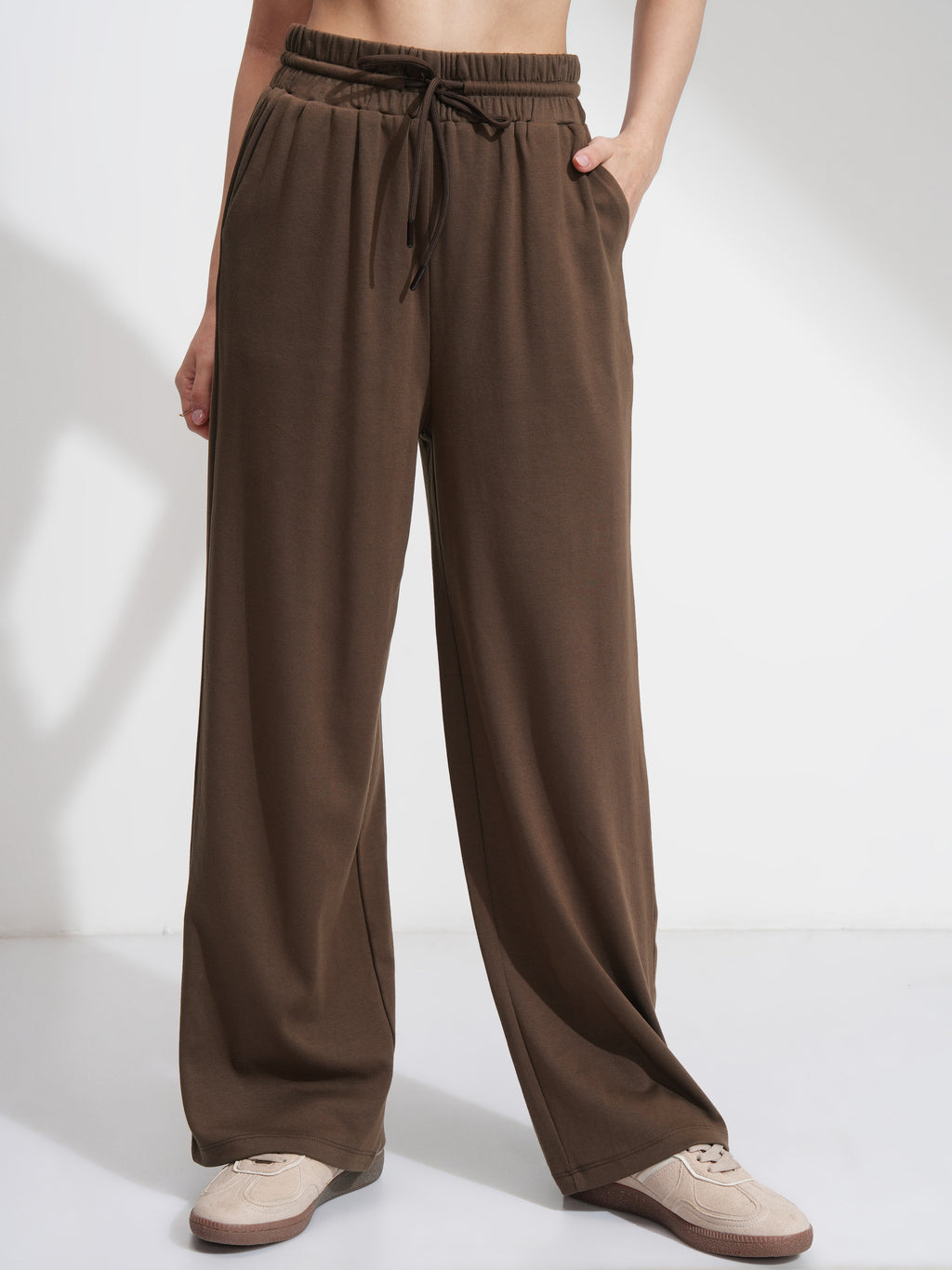 Tokyo Talkies Women Brown Top With Trouser - Brown - Image 8