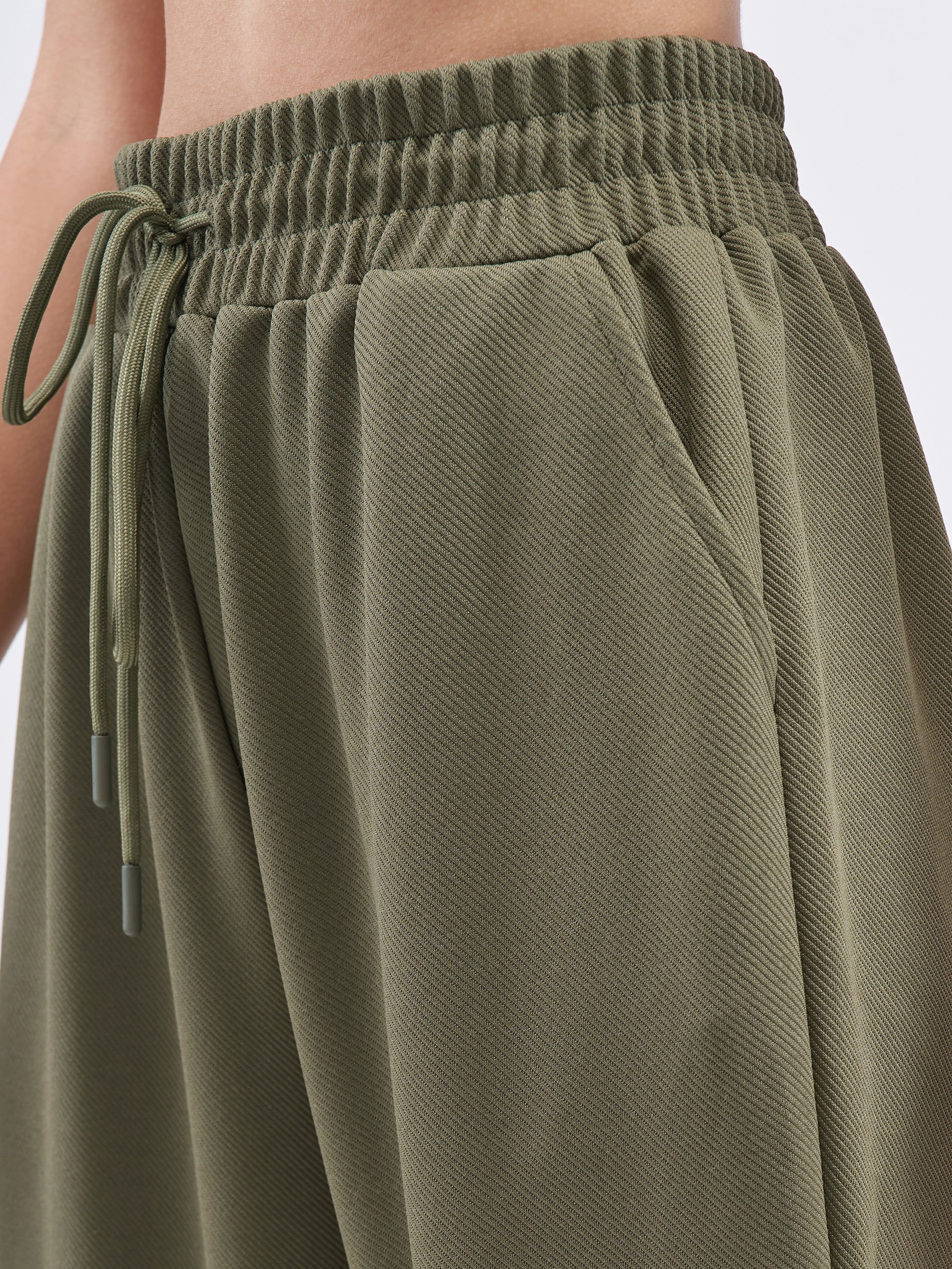 Street By Tokyo Talkies Women Olive Top With Trouser Co-Ords - Olive - Image 7