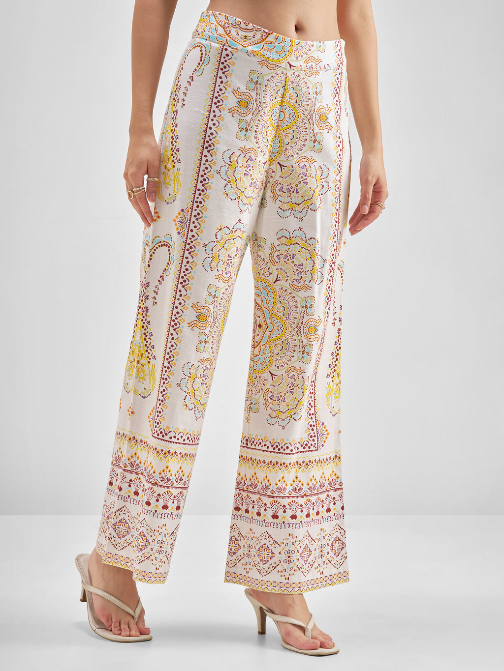 Chic By Tokyo Talkies Women Multi Blazer With Trouser Co-Ords - Multi - Image 7