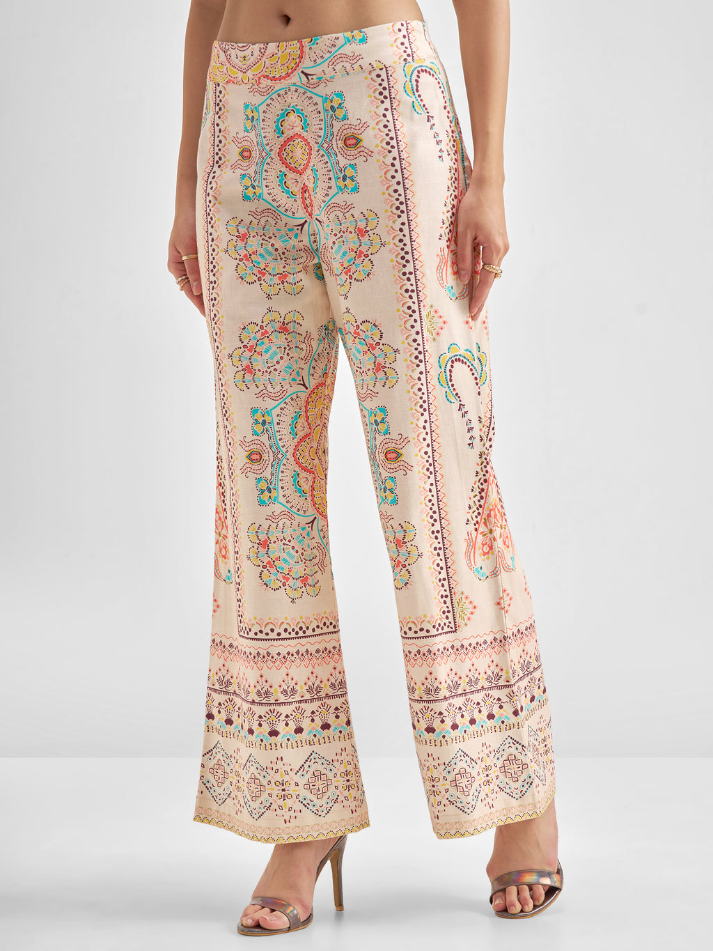 Chic By Tokyo Talkies Women Multi Blazer With Trouser Co-Ords - Multi - Image 7