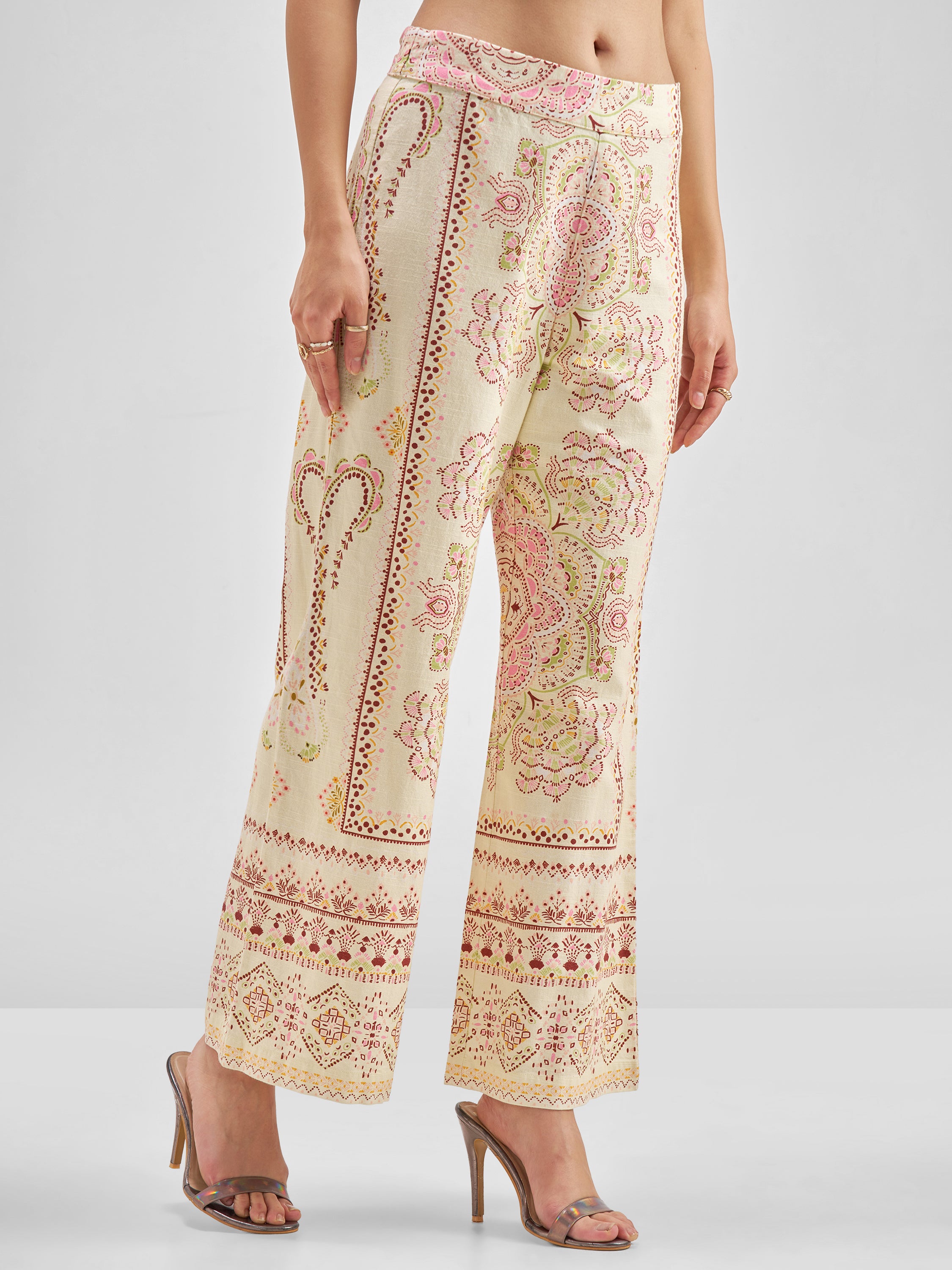 Chic By Tokyo Talkies Women Multi Blazer With Trouser Co-Ords - Multi - Image 7