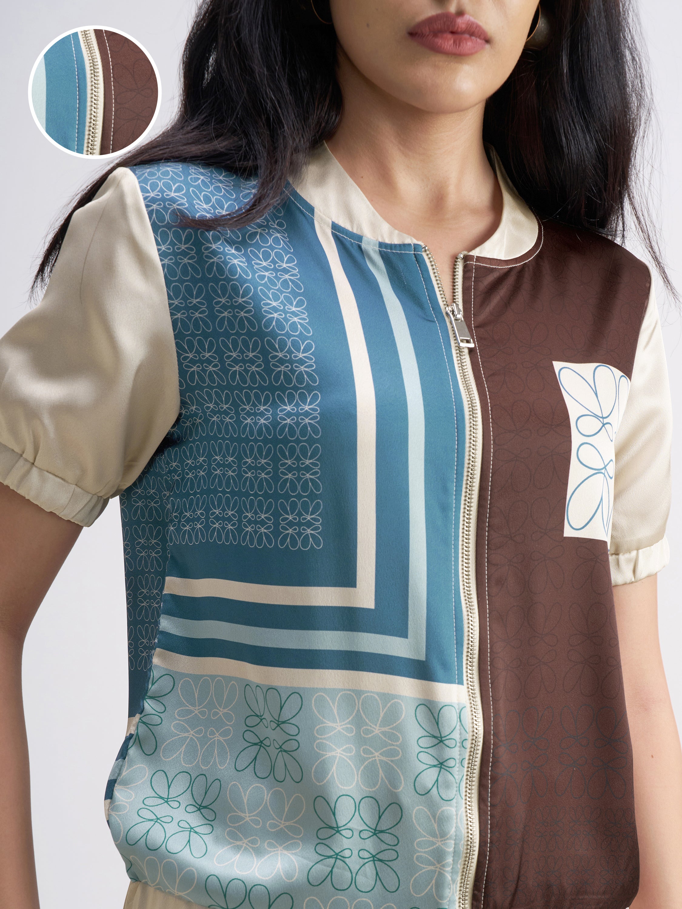 Tokyo Talkies Women Multi Top With Trouser Co-Ords - Multi - Image 5