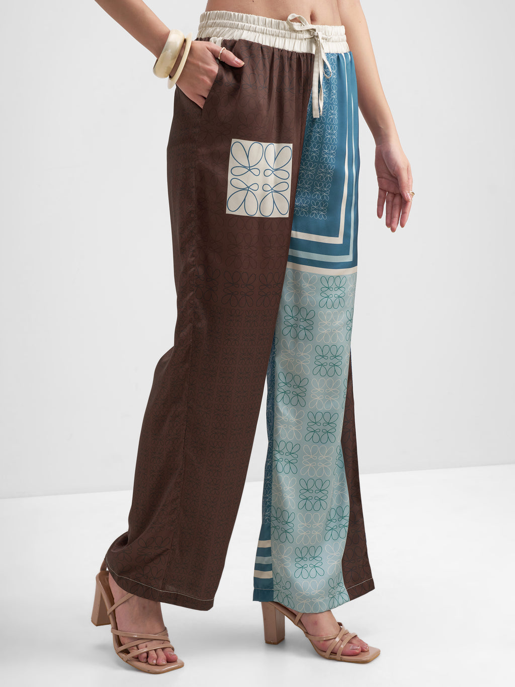 Tokyo Talkies Women Multi Top With Trouser Co-Ords - Multi - Image 6