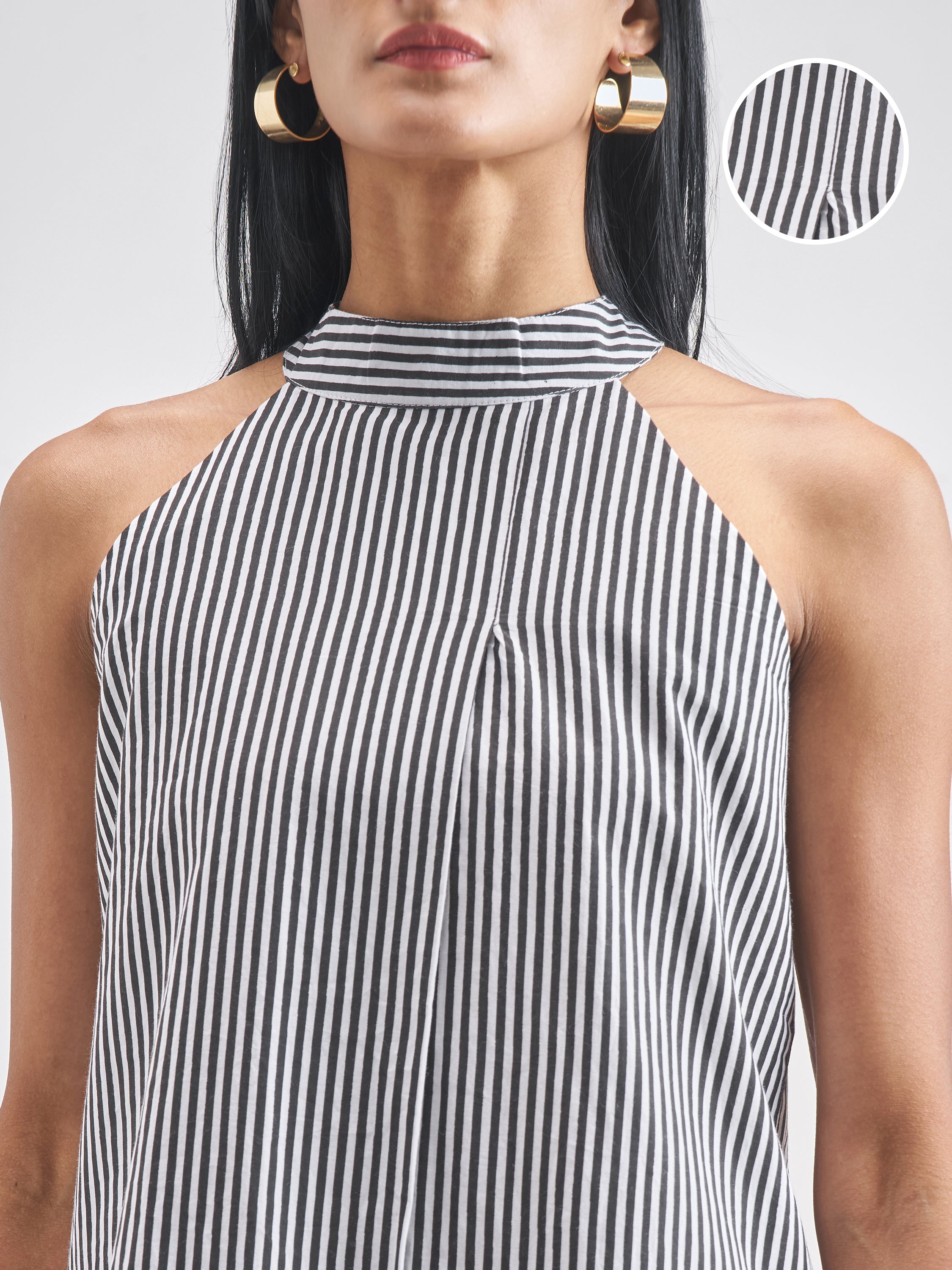 Chic By Tokyo Talkies Women Black Top With Shorts Co-Ords - Black - Image 5