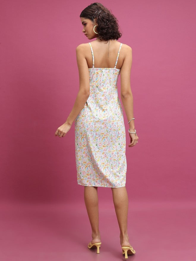 Tokyo Talkies Women Multi Printed Sheath Dress - Multi - Image 3