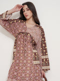 Tokyo Talkies Women Olive Printed Maxi Dress - Olive - Image 1