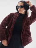 Tokyo Talkies Women Brown Open Front Jacket - Brown - Image 1