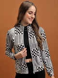 Tokyo Talkies Women White Open Front Jacket - White - Image 1
