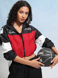 Tokyo Talkies Women Black Bomber Jacket - Black - Image 1