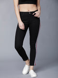 Women Black Super Skinny Fit Stretchable Jeans - Black - Image 1