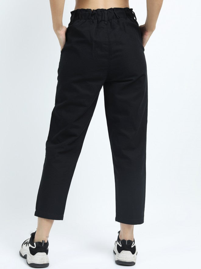 Tokyo Talkies Women Black Mom Fit Jeans - Black - Image 3