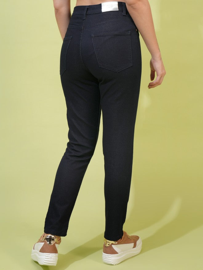 Tokyo Talkies Women Blue Skinny Fit Jeans - Blue - Image 3