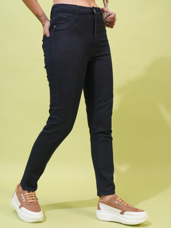Tokyo Talkies Women Blue Skinny Fit Jeans - Blue - Image 6