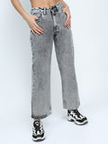 Tokyo Talkies Women Grey Flared Jeans - Grey - Image 1