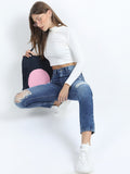 Tokyo Talkies Women Blue Straight Fit Highly Distressed Stretchable Jeans - Blue - Image 1