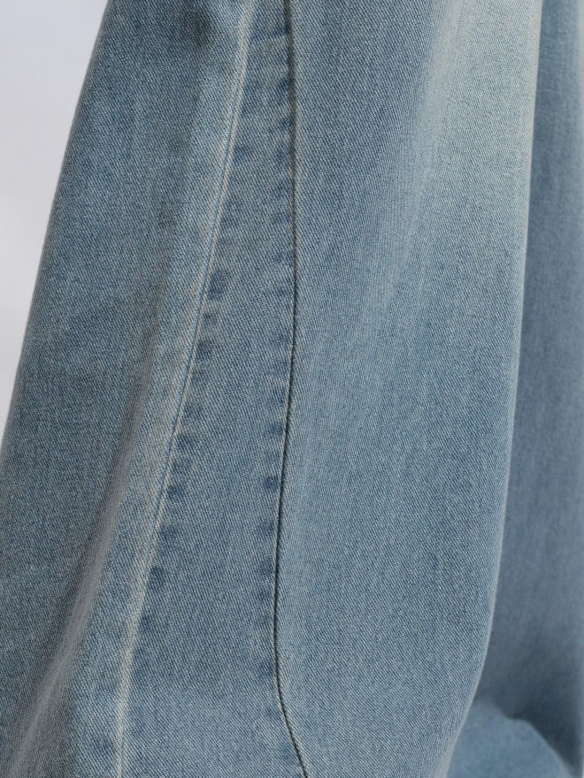 Tokyo Talkies Women Blue Flared Stretchable Jeans - Blue - Image 7