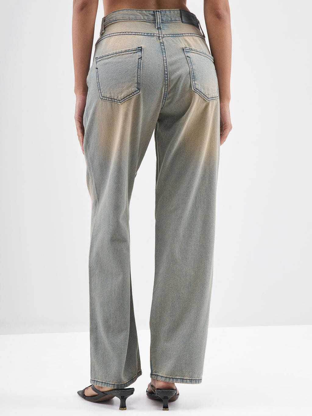 Street By Tokyo Talkies Women Blue Straight Fit Jeans - Blue - Image 3