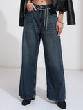 Tokyo Talkies Women Blue Flared Stretchable Jeans - Blue - Image 1