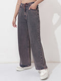 Tokyo Talkies Women Mauve Dad Fit Stretchable Jeans - Mauve - Image 1
