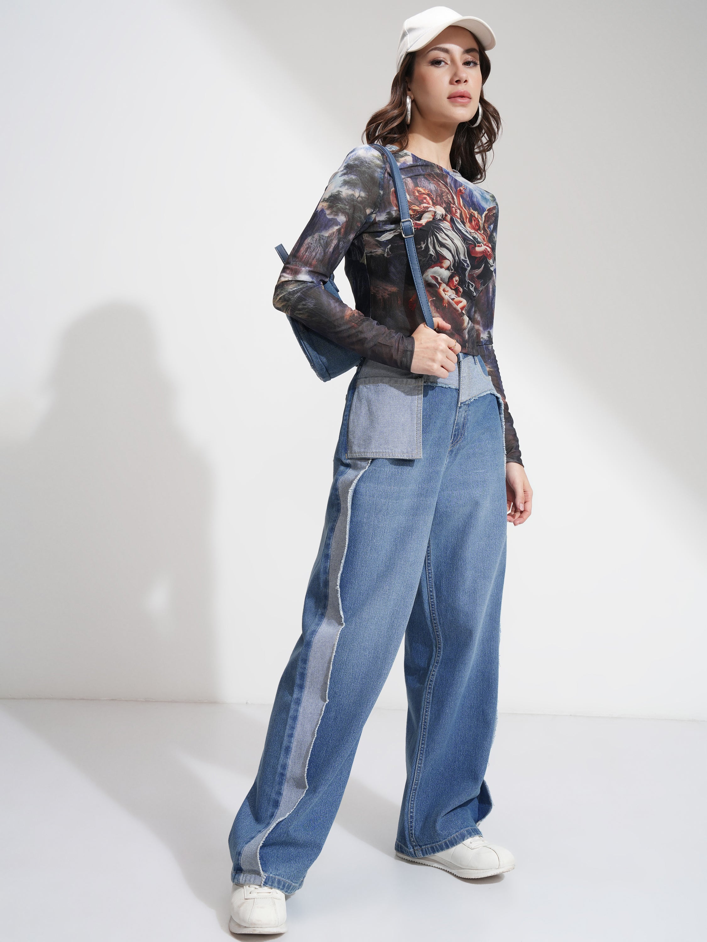 Tokyo Talkies Women Blue Regular Fit Stretchable Jeans - Blue - Image 2