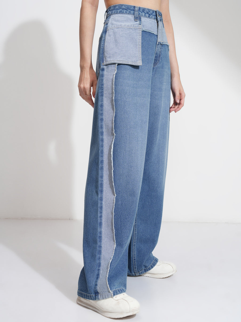 Tokyo Talkies Women Blue Regular Fit Stretchable Jeans - Blue - Image 6