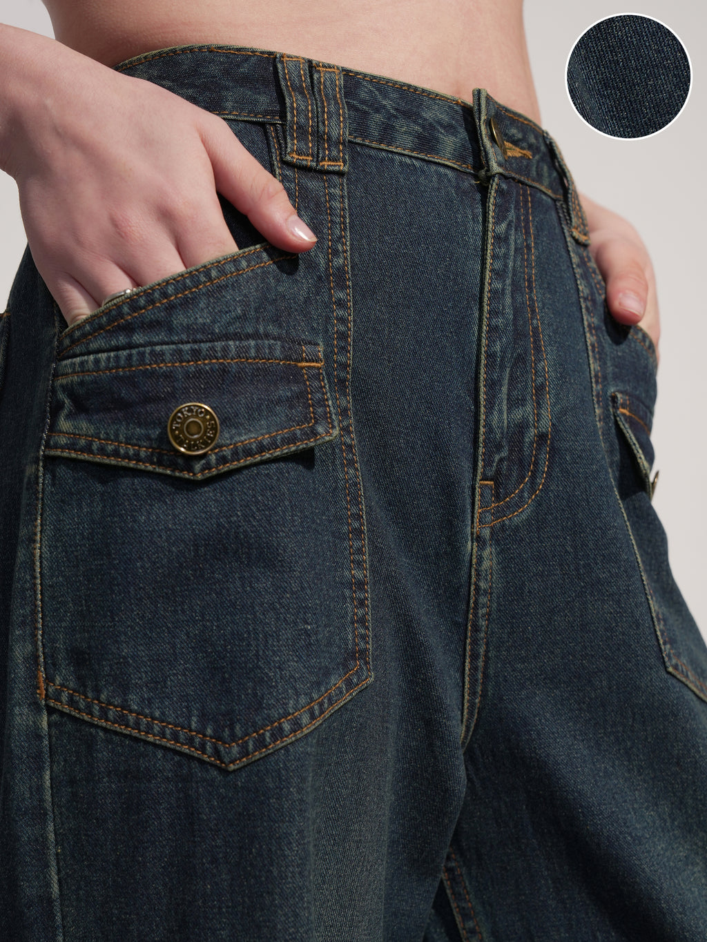 Tokyo Talkies Women Blue Straight Fit Jeans - Blue - Image 5