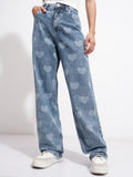 Tokyo Talkies Women Blue Dad Fit Stretchable Jeans - Blue - Image 1