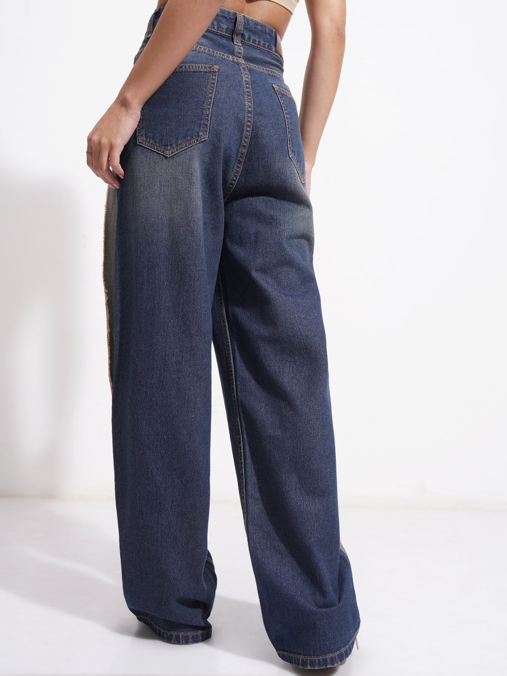 Tokyo Talkies Women Blue Regular Fit Stretchable Jeans - Blue - Image 3