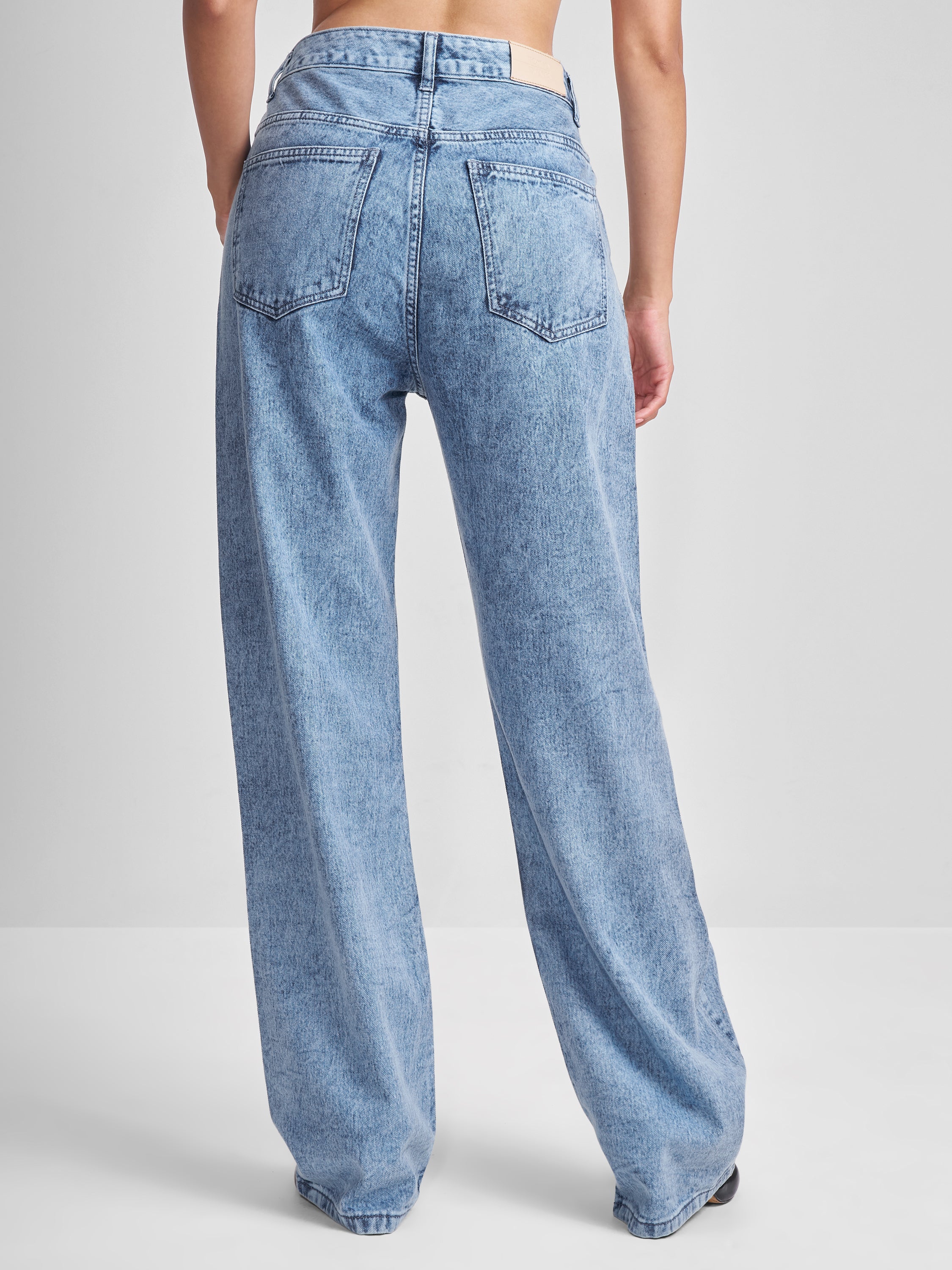 Tokyo Talkies Women Blue Dad Fit Jeans - Blue - Image 3