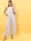 Tokyo Talkies Women Lilac Solid Jumpsuit - Lalic - Image 1