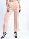 Tokyo Talkies Womens Pink Regular Fit Trouser - Pink - Image 1