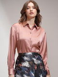 Tokyo Talkies Women Pink Solid Casual Shirt - Pink - Image 1
