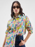 Tokyo Talkies Women Multi Printed Casual Shirt - Multi - Image 1