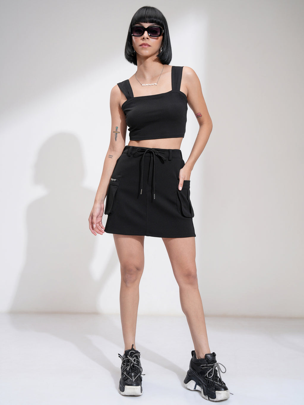 Mini Skorts - Black - Image 2