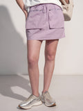 Tokyo Talkies Women Purple Mini Skirt - Purple - Image 1
