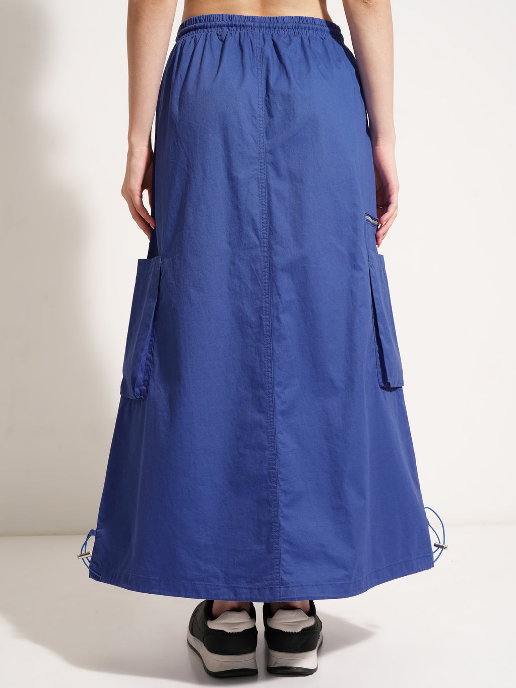 Tokyo Talkies Women Blue Mini Skirt - Blue - Image 3
