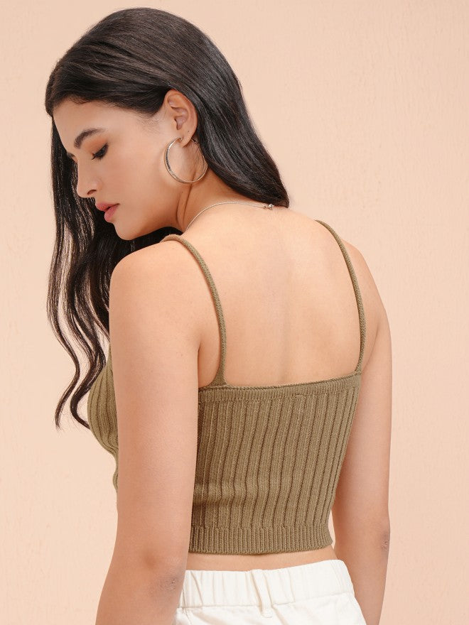Tokyo Talkies Women Multi V-Neck Sweater - Multi - Image 3