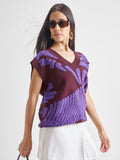 Tokyo Talkies Women Brown V-Neck Sweater - Brown - Image 1