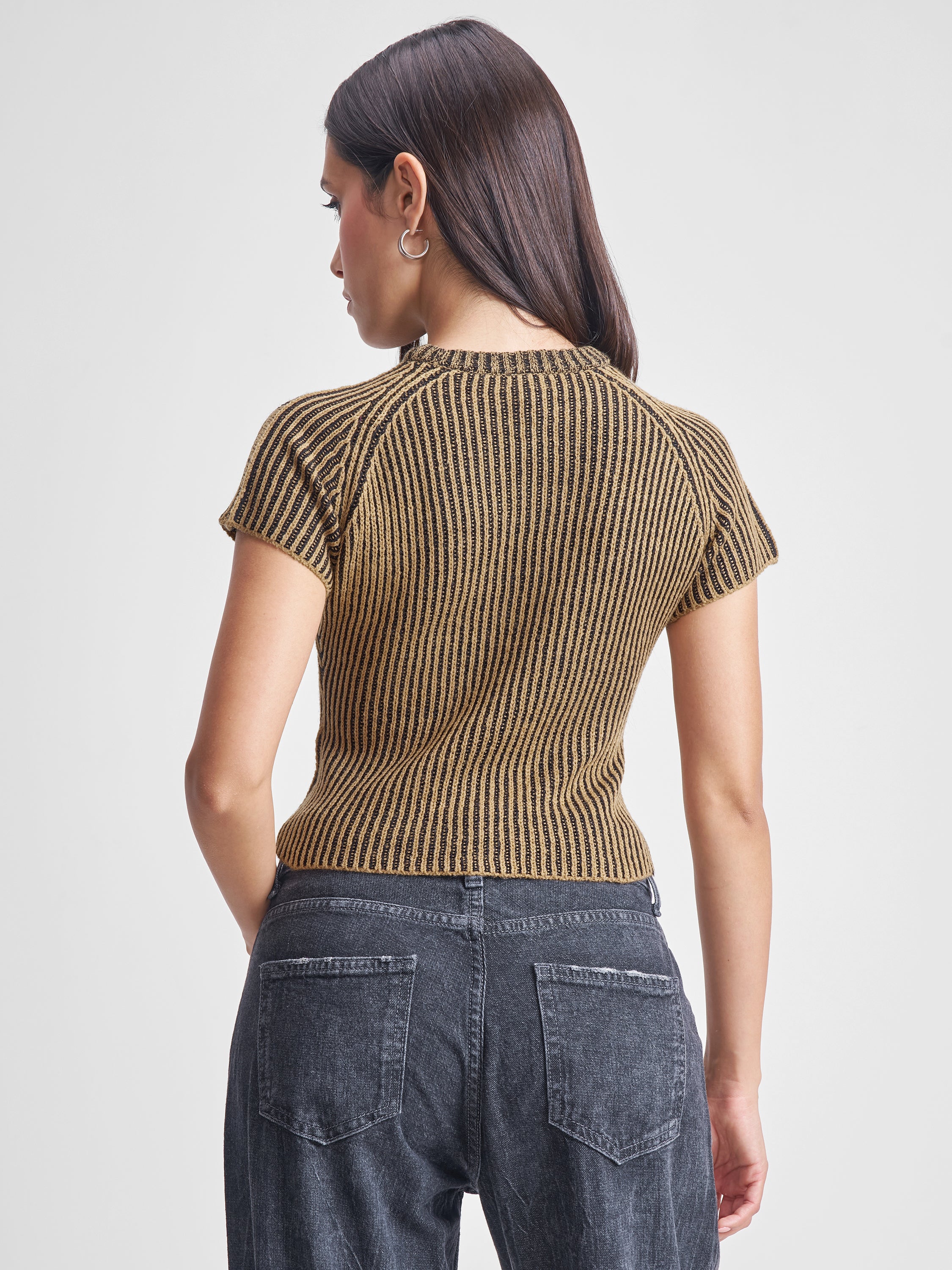 Tokyo Talkies Women Brown Round Neck Sweatshirts - Brown - Image 3