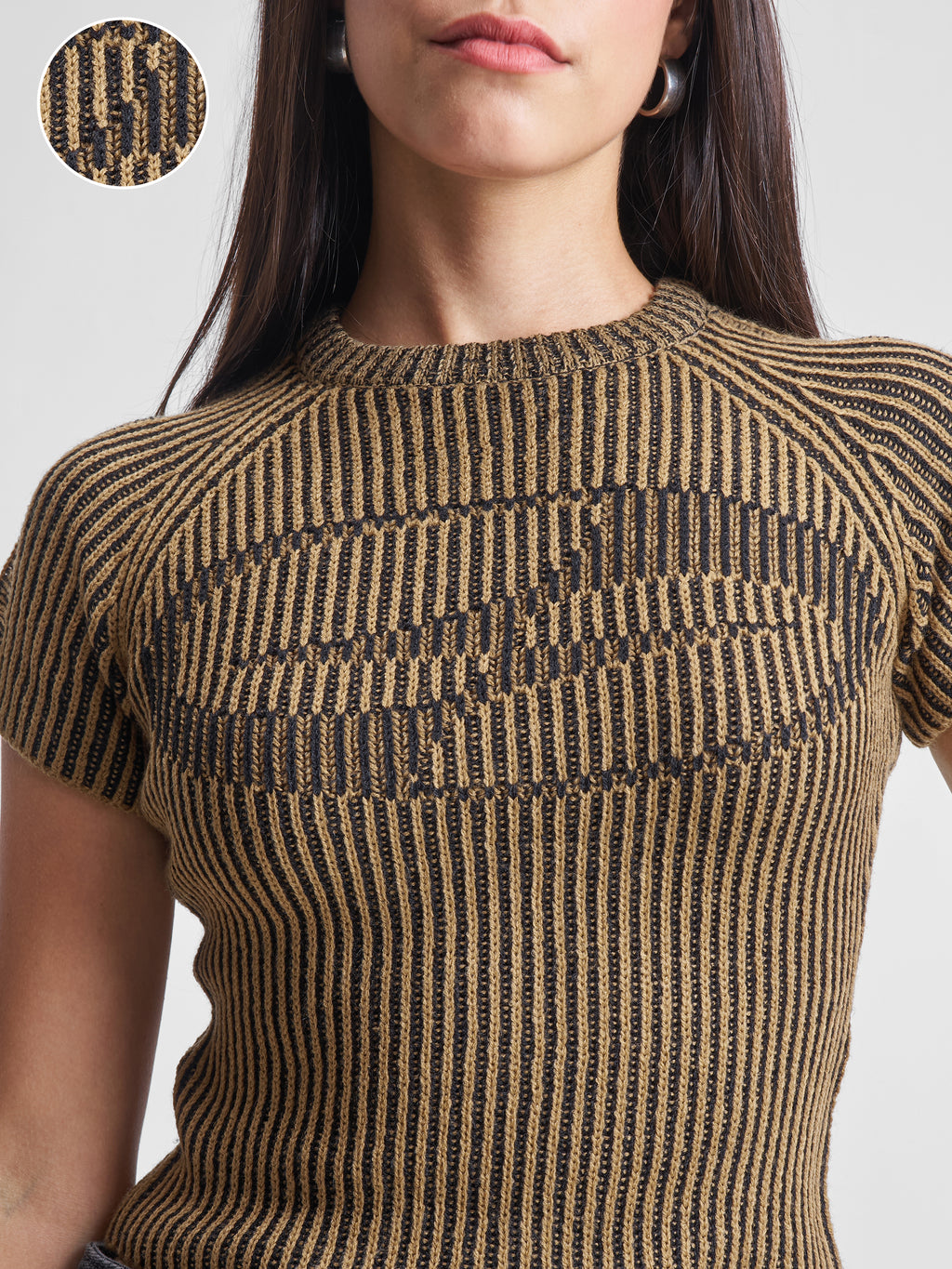 Tokyo Talkies Women Brown Round Neck Sweatshirts - Brown - Image 5