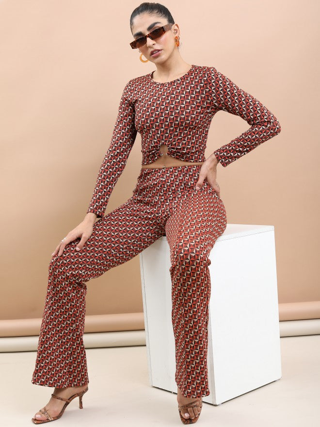 Tokyo Talkies Women Multi Printed Regular Top - Multi - Image 2