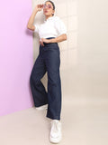 Tokyo Talkies Women White Solid Regular Top - White - Image 1