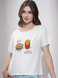 Tokyo Talkies Women White Printed Regular Top - White - Image 1