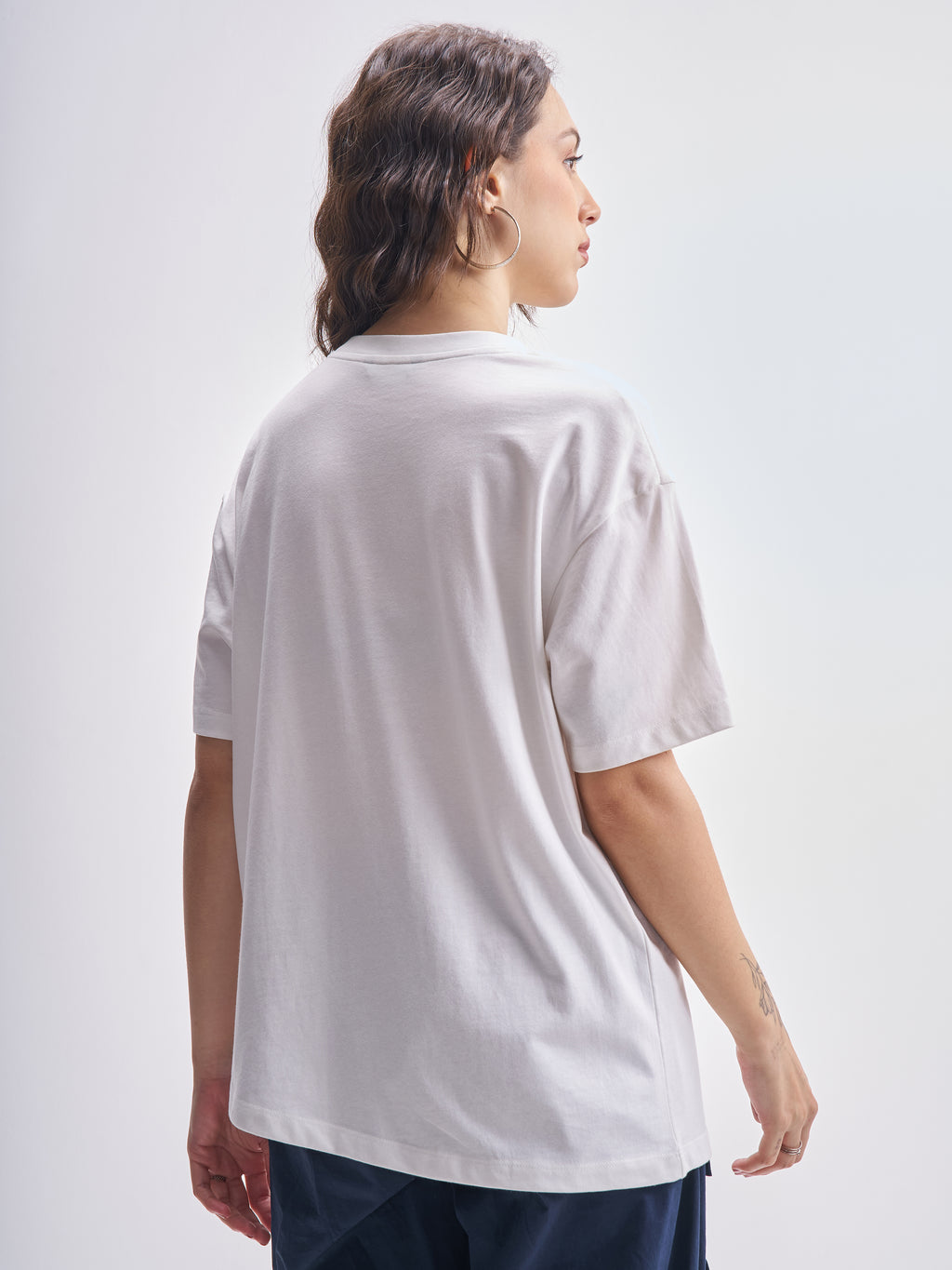 Tokyo Talkies Women White Solid Regular Top - White - Image 3