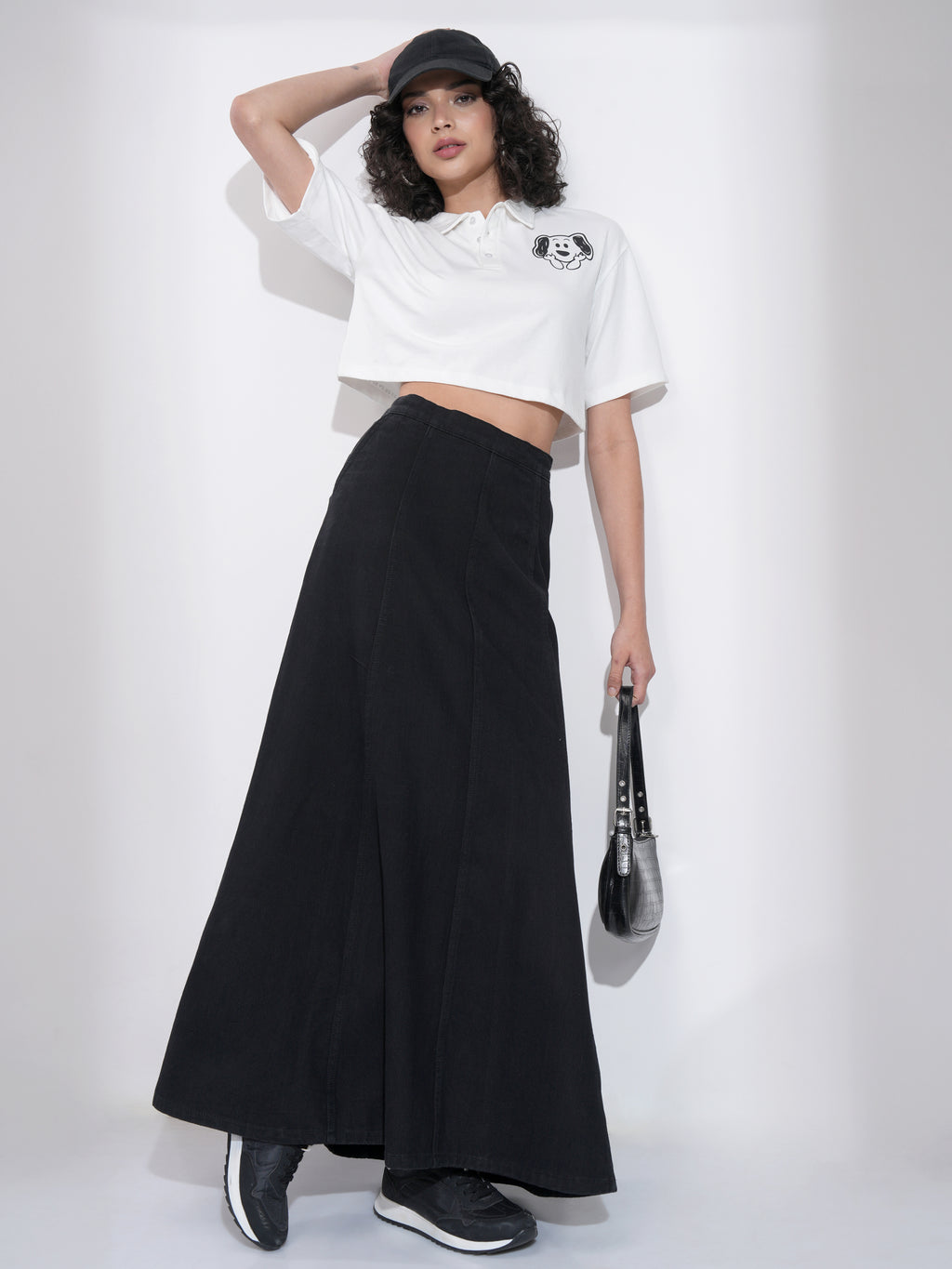 Tokyo Talkies Women White Printed Regular Top - White - Image 2