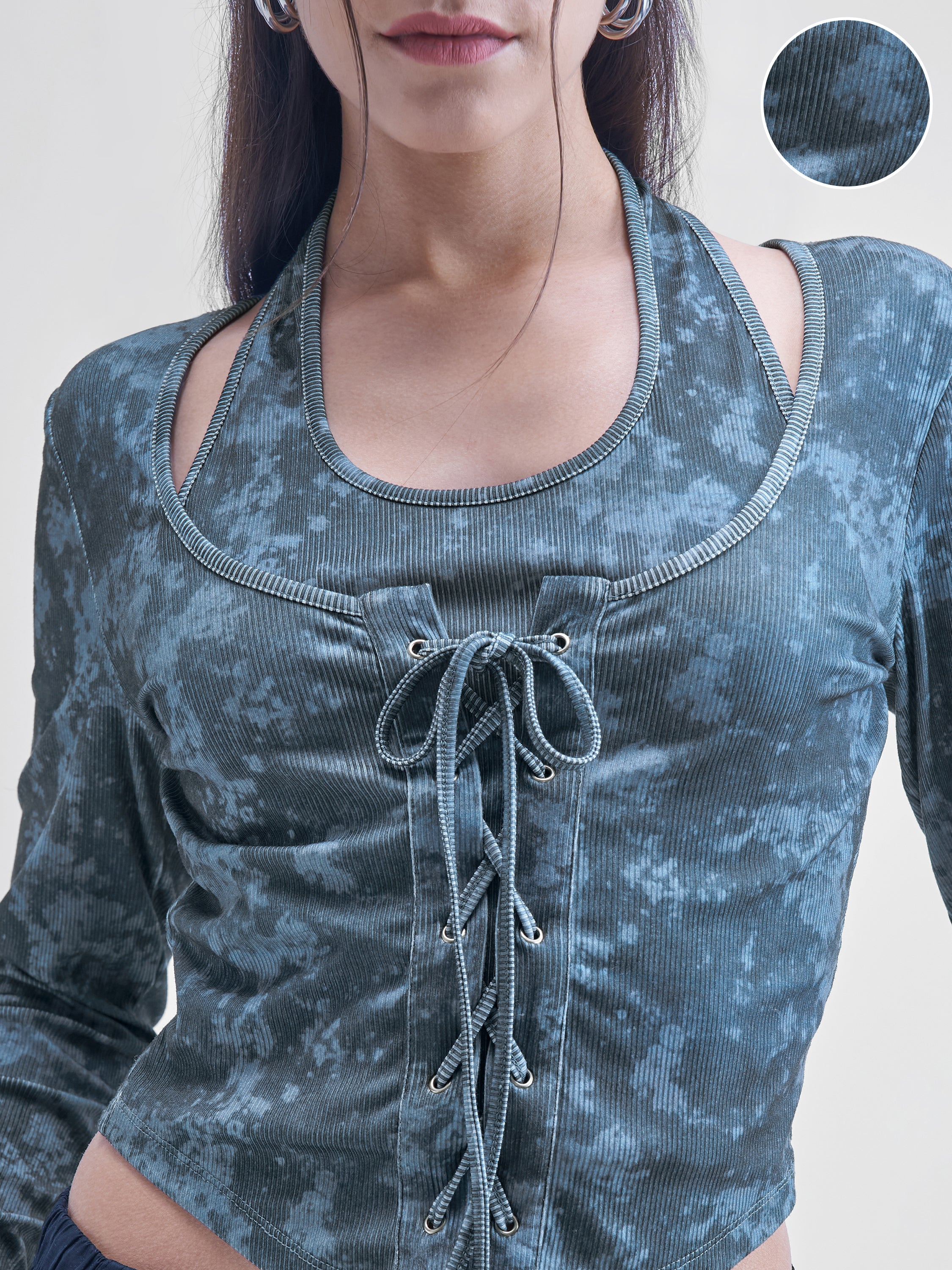 Street By Tokyo Talkies Women Black Printed Shirt Style Top - Black - Image 5