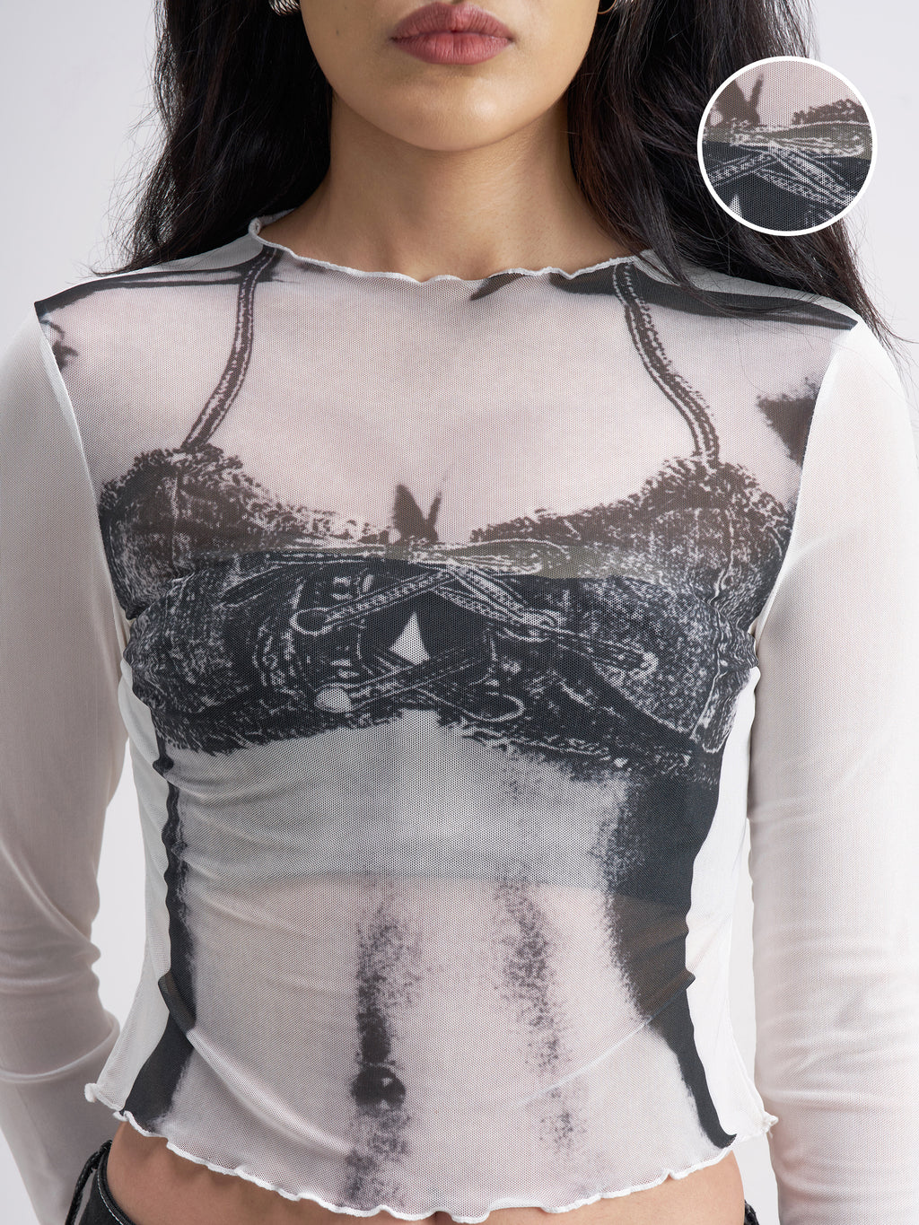 Tokyo Talkies Women Off White Printed Regular Top - Off White - Image 5
