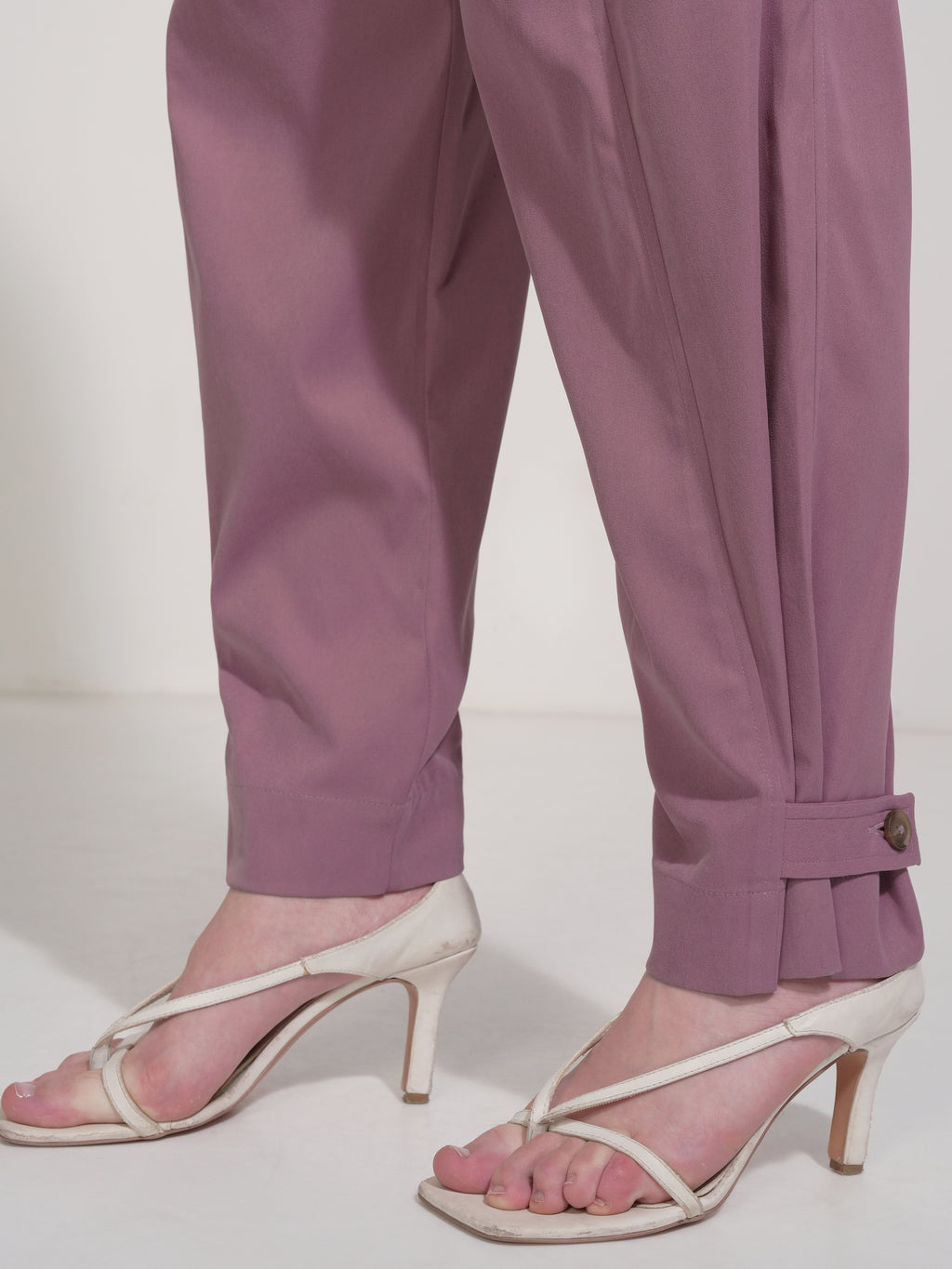Tokyo Talkies Women Pink Solid Regular Fit Casual Trouser - Pink - Image 7